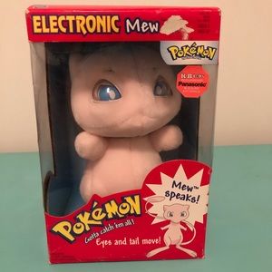 talking mew plush